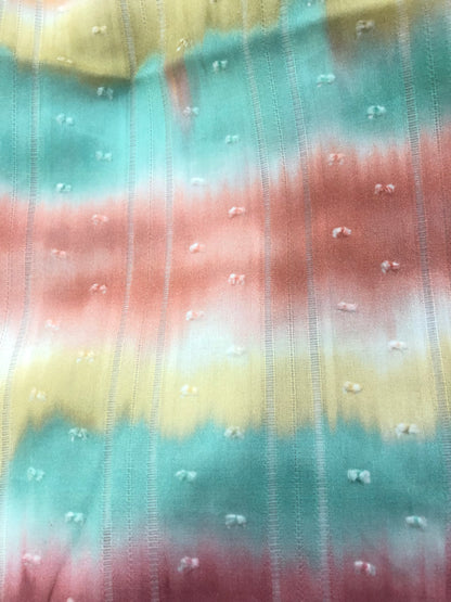Vestido de niña multicolor - Coco Acqua - Detalle 2 - Moda Infantil Chicle