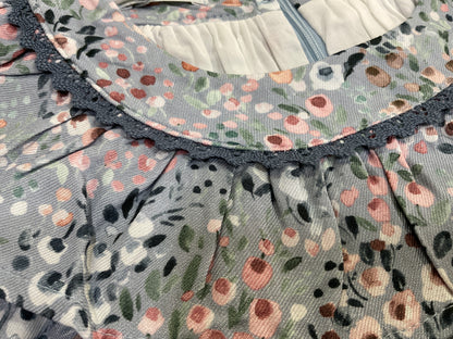 Vestido invierno de manga larga - Coco Acqua 2024 - Detalle 4 - Moda Infantil Chicle