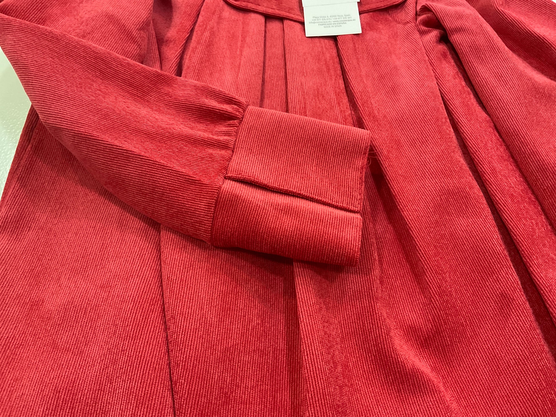Vestido invierno en micropana - Coco Acqua 204 - Detalle 5 - Moda Infantil Chicle
