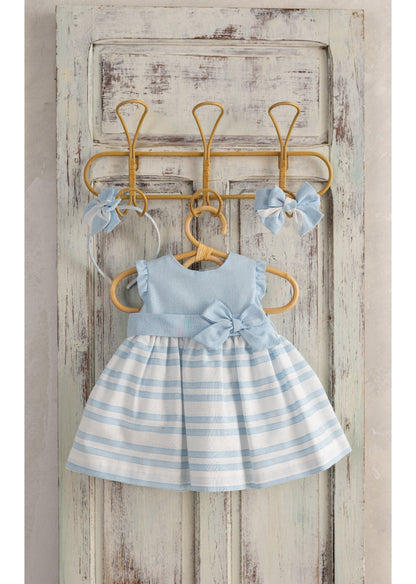 Vestido ni�a beb�  modelo Agripina - Basmarti 2025 - Detalle 1 - Moda Infantil Chicle