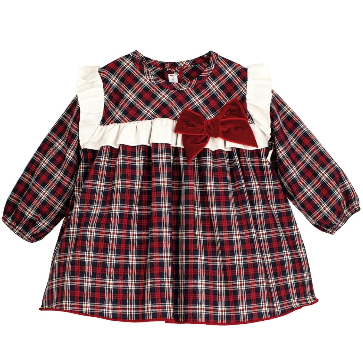 Vestido ni�a beb� Monz�n - Calamaro - Detalle 1 - Moda Infantil Chicle