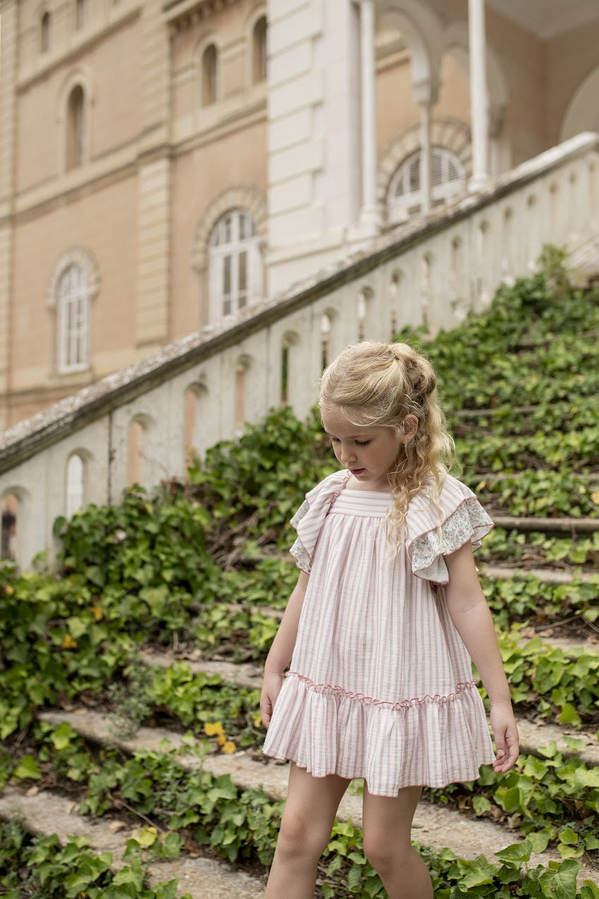 Vestido ni�a de Coco Aqua - Frontal - Moda Infantil Chicle
