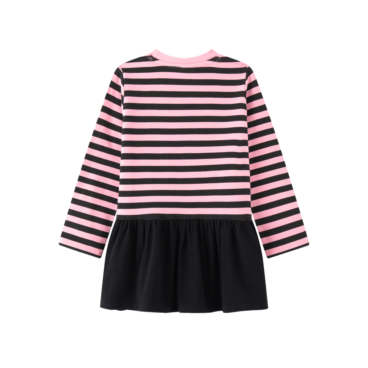 Vestido ni�a rayas de invierno - Newness 2023 - Detalle 1 - Moda Infantil Chicle
