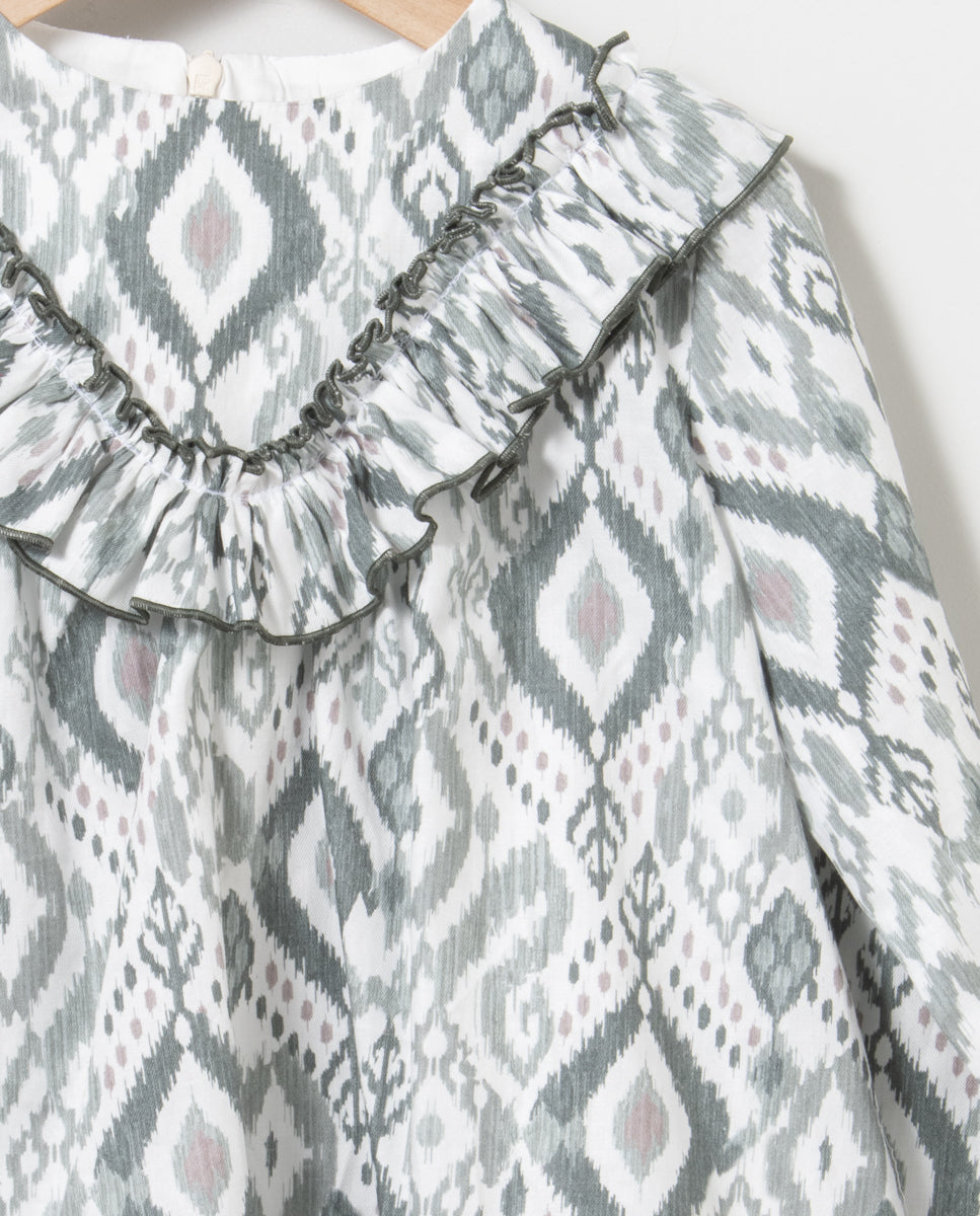 Vestido niña bebé de Coco Acqua - Detalle 2 - Moda Infantil Chicle
