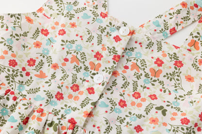 Vestido niña con tirantes con lazo primavera 2024 Newness - Detalle 4 - Moda Infantil Chicle