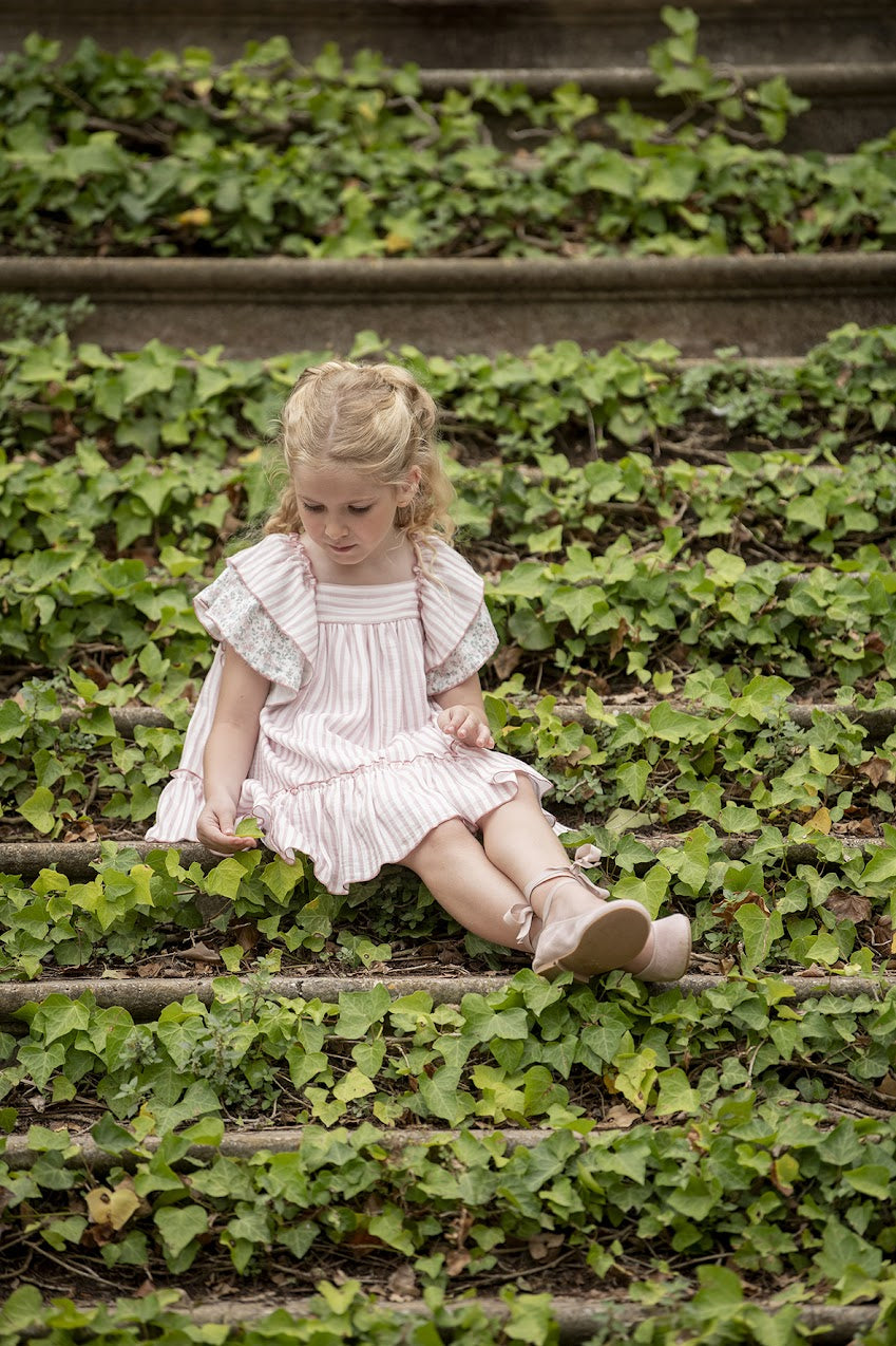 Vestido niña de Coco Aqua - Detalle 1 - Moda Infantil Chicle