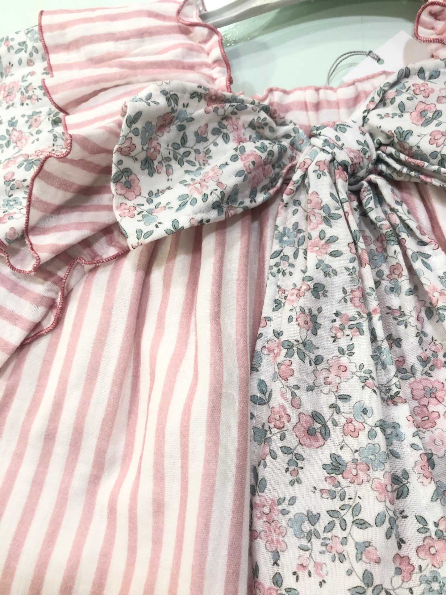 Vestido niña de Coco Aqua - Detalle 4 - Moda Infantil Chicle