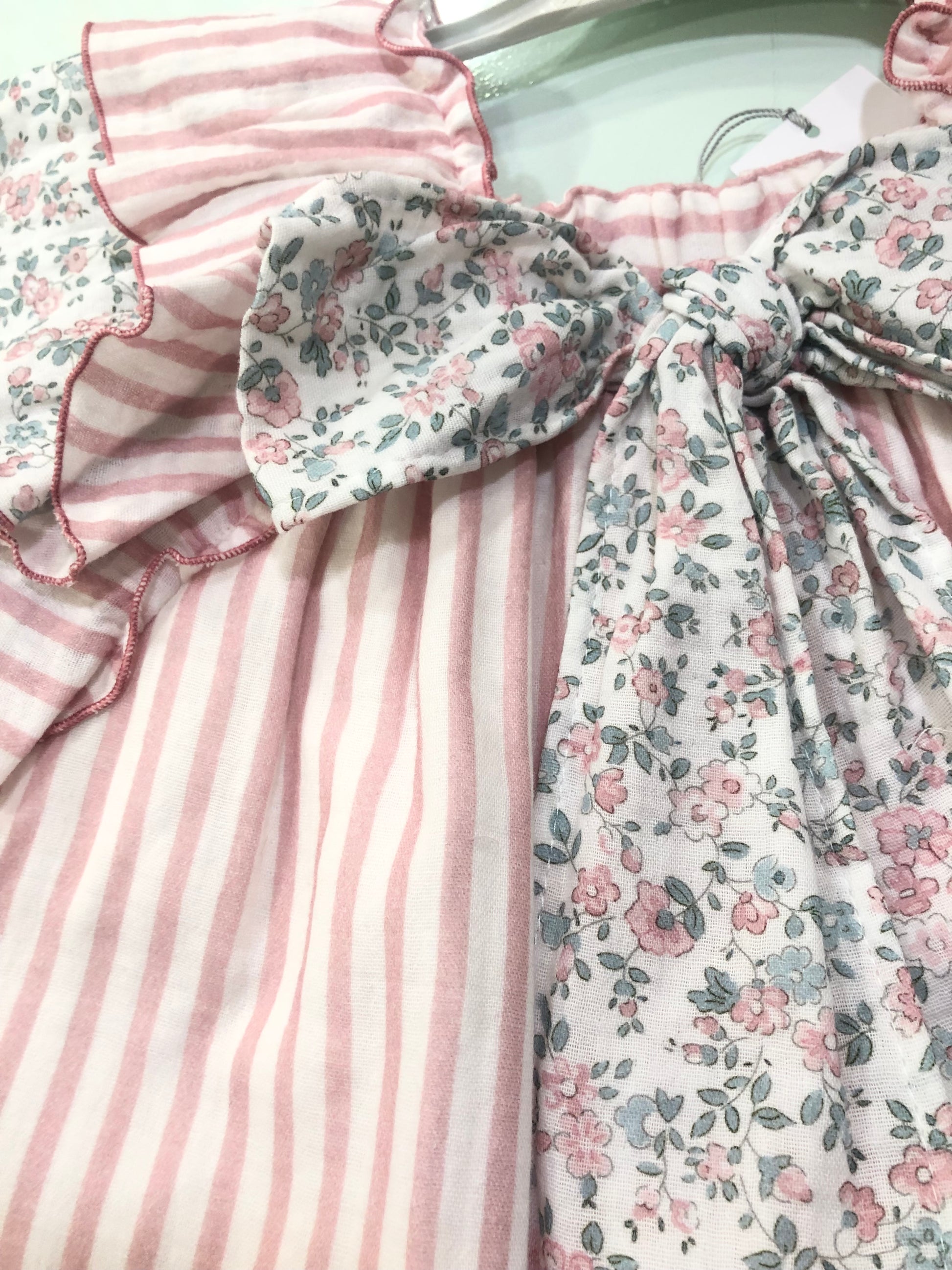 Vestido niña de Coco Aqua - Detalle 4 - Moda Infantil Chicle