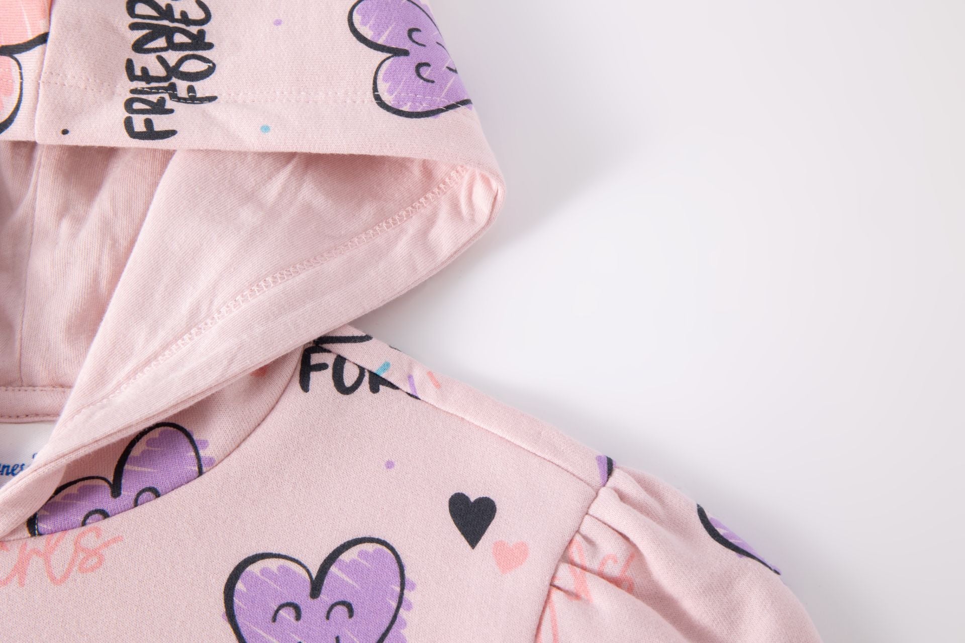Vestido niña infantil rosa - Newness invierno 2024 - Detalle 5 - Moda Infantil Chicle