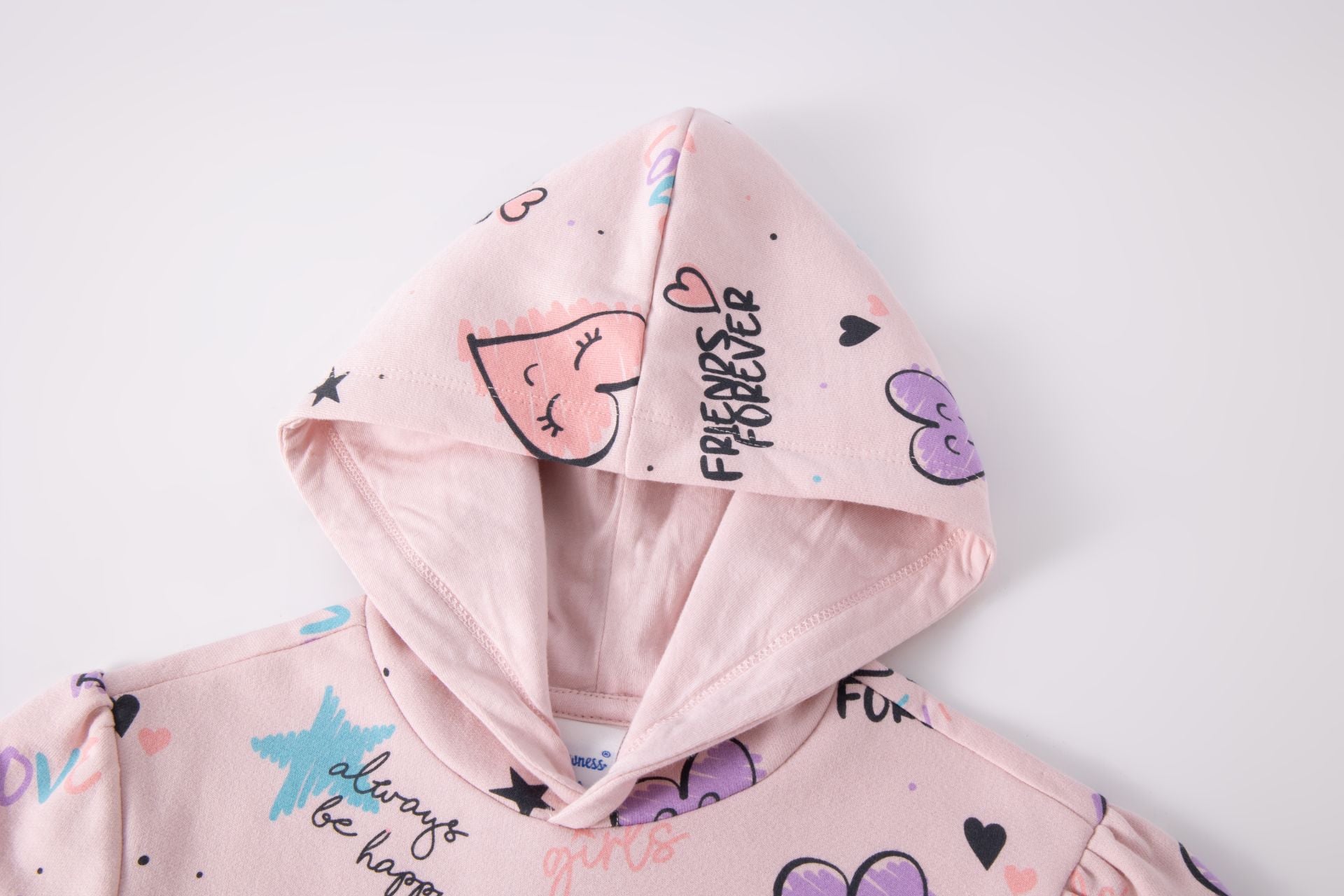 Vestido niña infantil rosa - Newness invierno 2024 - Detalle 6 - Moda Infantil Chicle
