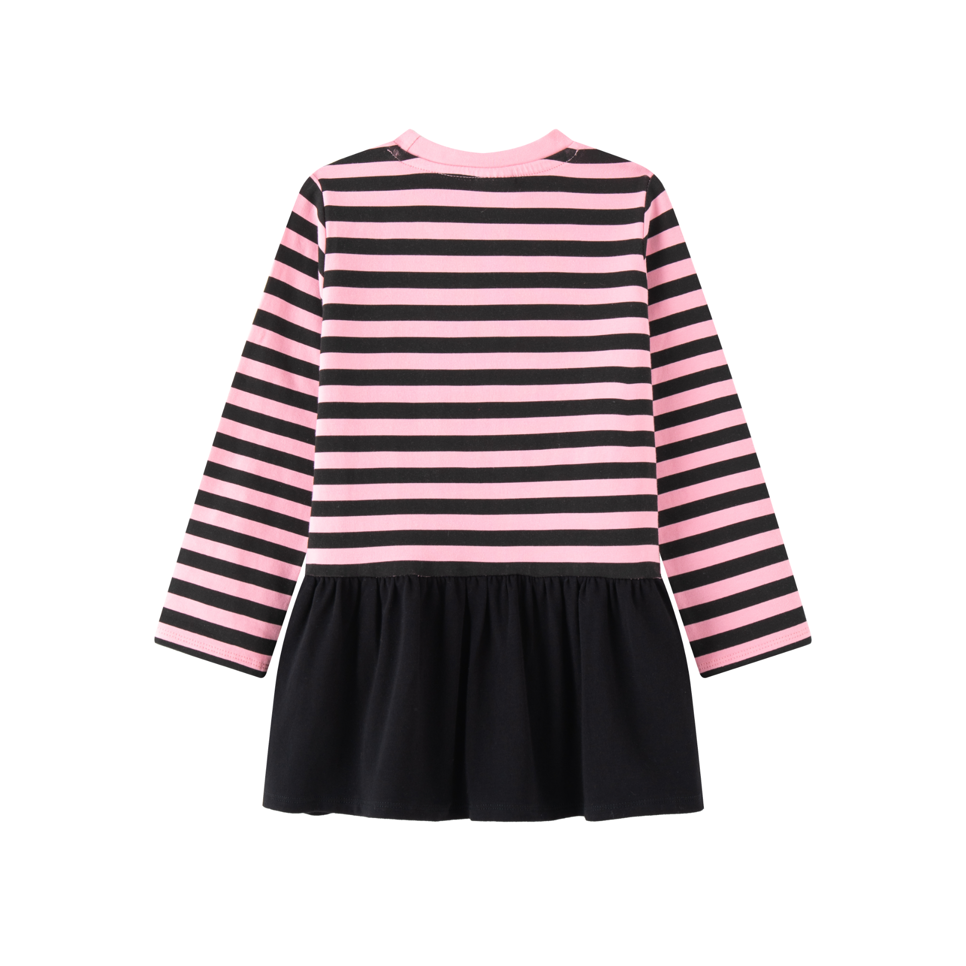 Vestido niña rayas de invierno - Newness 2023 - Detalle 1 - Moda Infantil Chicle