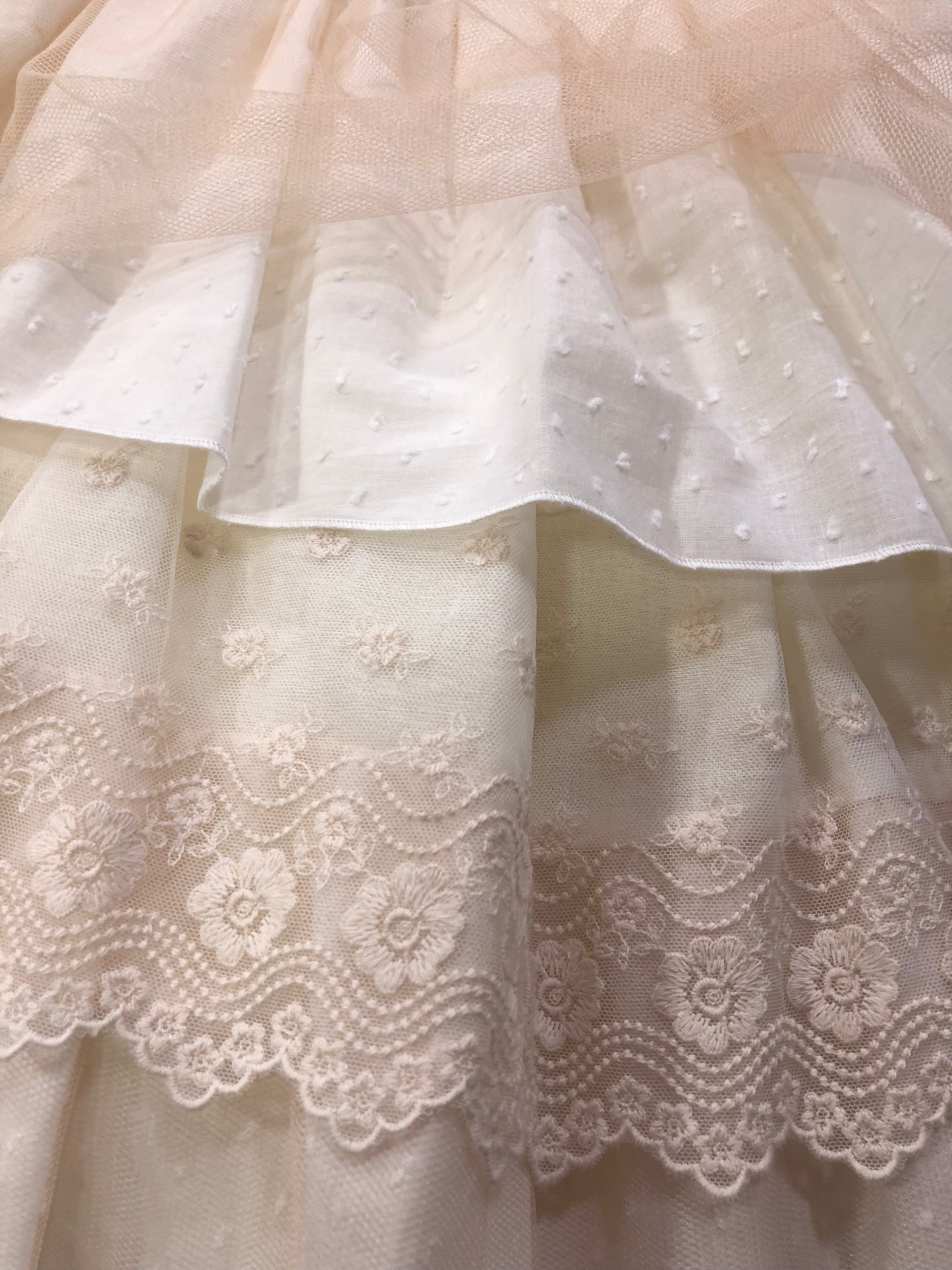 Vestido niña sin mangas - Basmarti verano 2024 - Detalle 4 - Moda Infantil Chicle
