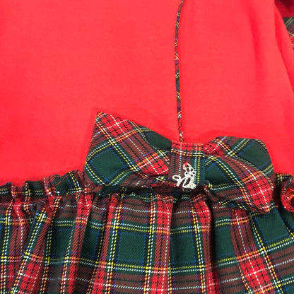 Vestido niña tres volantes de invierno 2022 de Nekenia - Detalle 1 - Moda Infantil Chicle