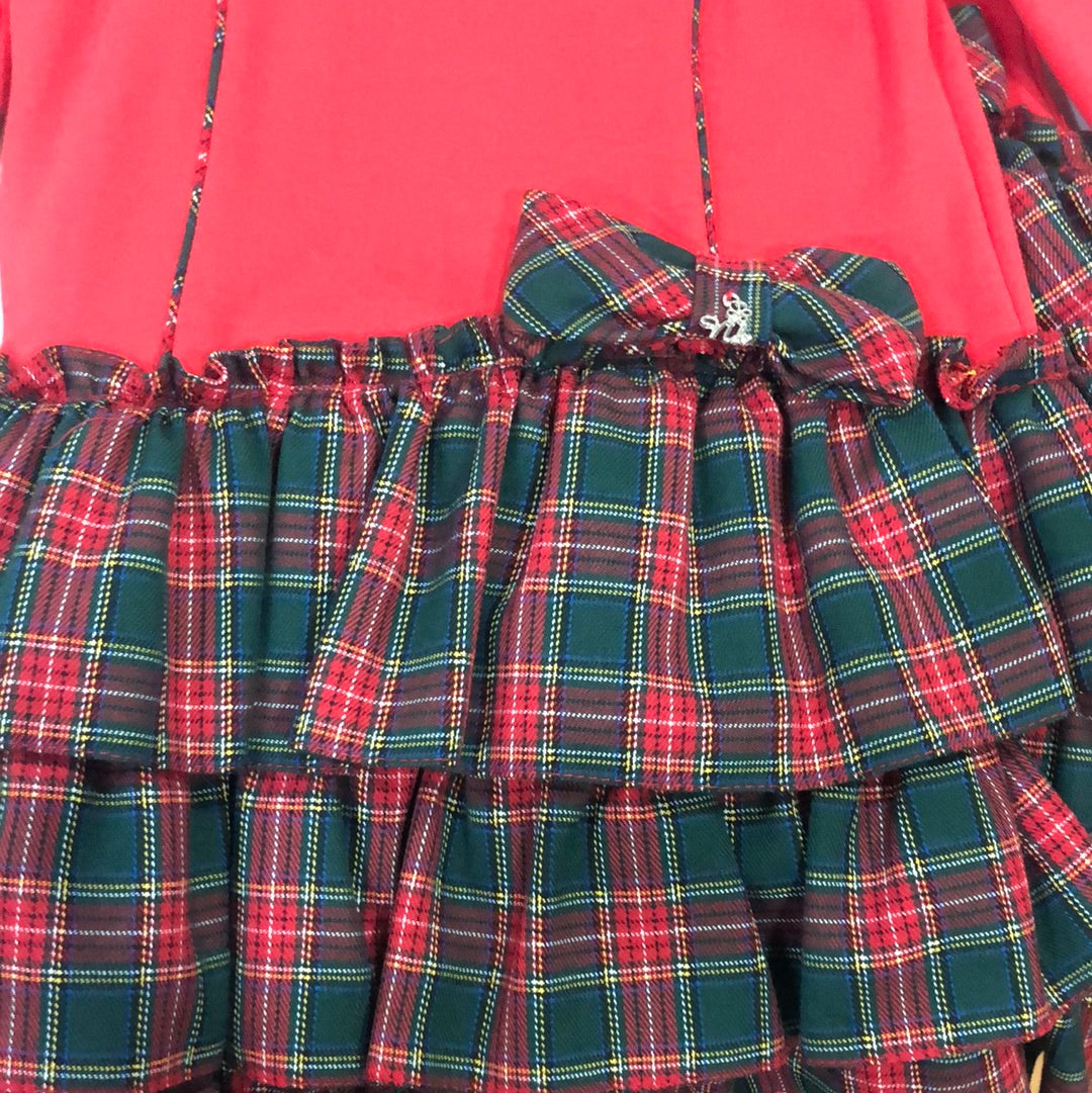 Vestido niña tres volantes de invierno 2022 de Nekenia - Detalle 2 - Moda Infantil Chicle