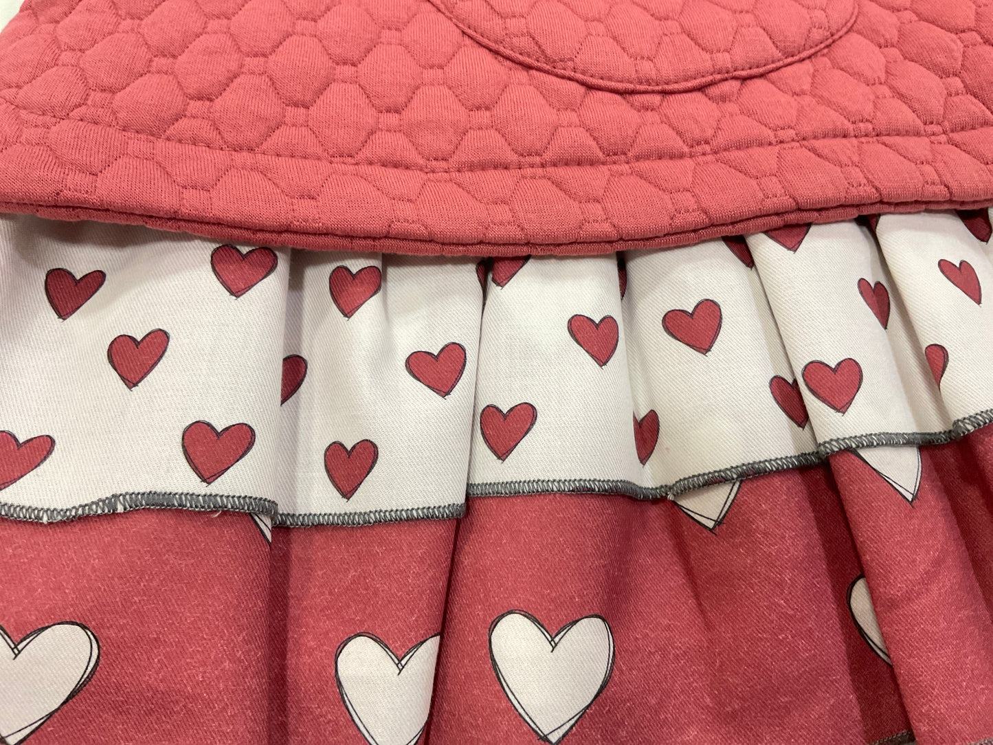 Vestido ratoncita de niña - Basmarti invierno 2024 - Detalle 2 - Moda Infantil Chicle