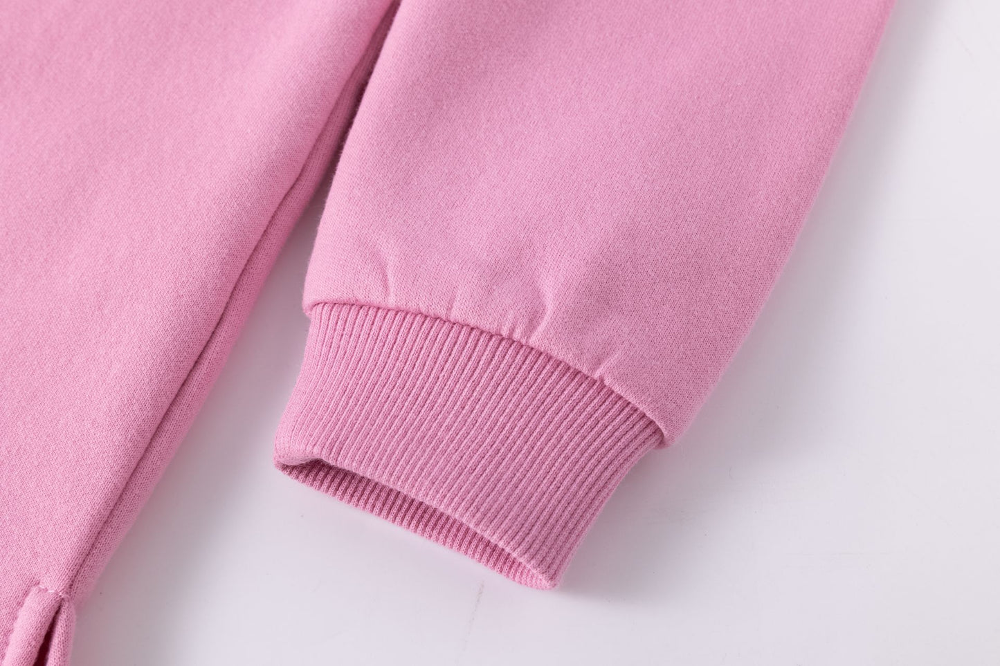 Vestido rosa con cohete - Newness invierno 2024 - Detalle 5 - Moda Infantil Chicle