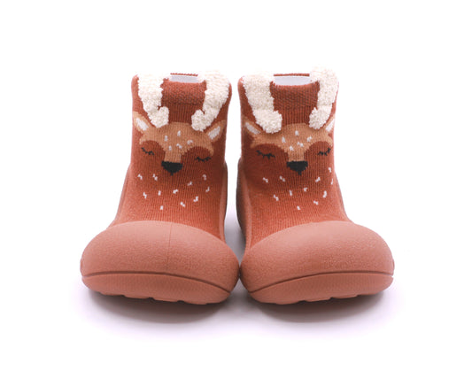 Zapatos Attipas · Animal - Brown - Frontal - Moda Infantil Chicle