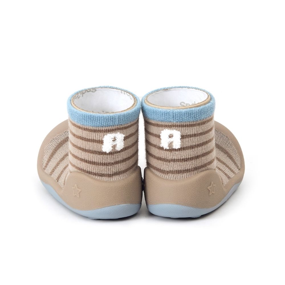 Zapatos Attipas · Big Ears Rabbit Beige · Suela bicolor - Detalle 2 - Moda Infantil Chicle