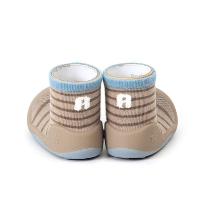 Zapatos Attipas · Big Ears Rabbit Beige · Suela bicolor - Detalle 2 - Moda Infantil Chicle