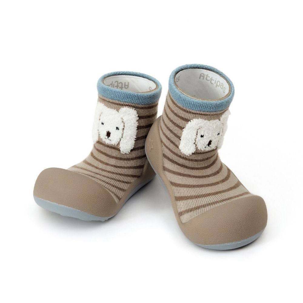 Zapatos Attipas · Big Ears Rabbit Beige · Suela bicolor - Detalle 3 - Moda Infantil Chicle