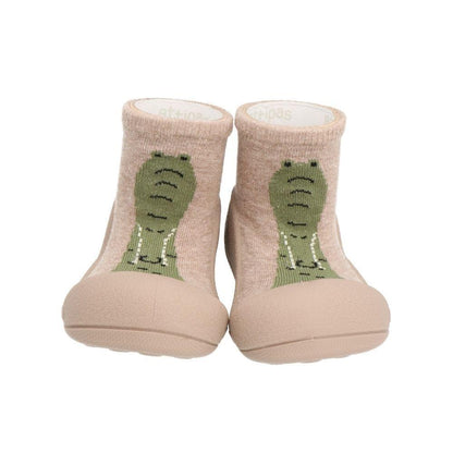 Zapatos Attipas � CROCODILE BEIGE - Frontal - Moda Infantil Chicle
