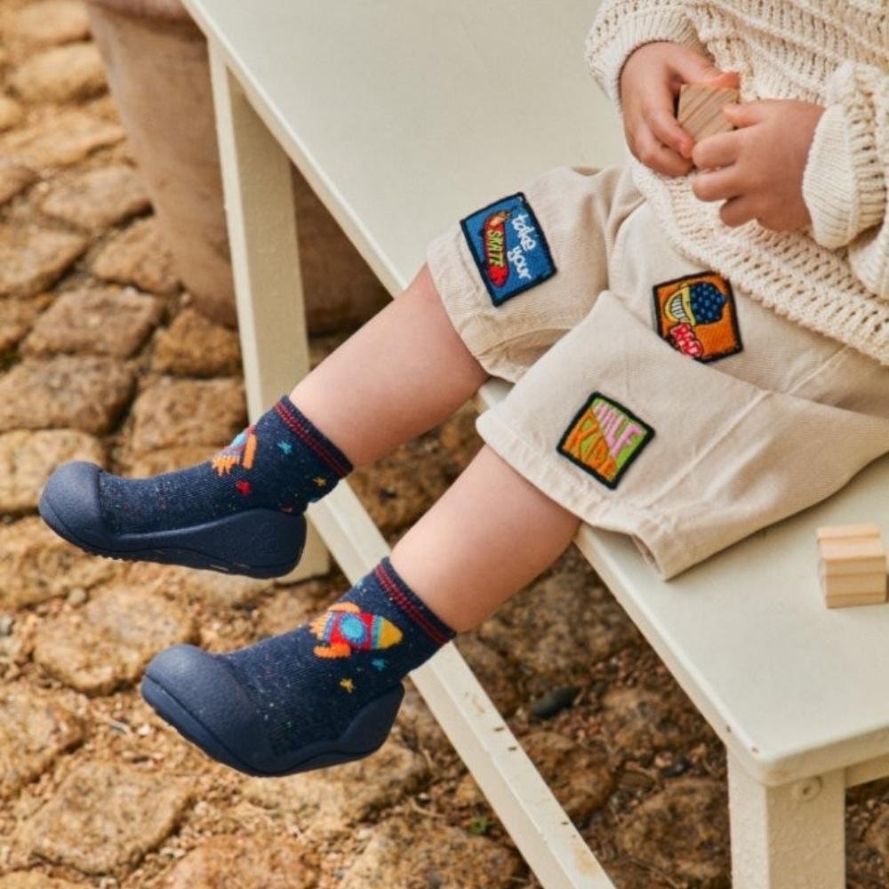 Zapatos Attipas � DM ROCKET NAVY - Detalle 8 - Moda Infantil Chicle