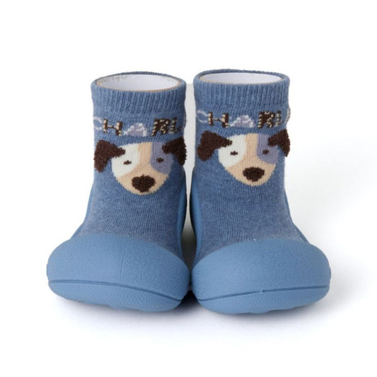 Zapatos Charlie Blue - Attipas - Frontal - Moda Infantil Chicle